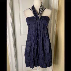 WALTER Pleated Denim Mini Dress 👗